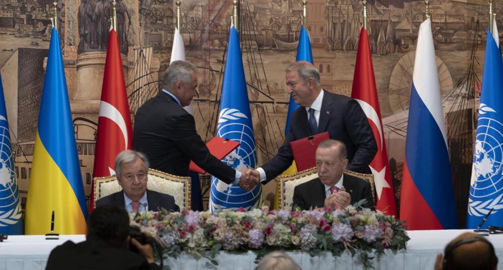 Arrihet marreveshja per grurin, Erdogan: Lehtesohet kriza globale e ushqimit